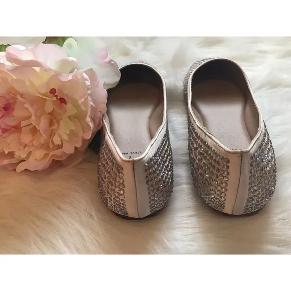 STEVE MADDEN I-DREEMY RHINESTONE BALLET FLATS