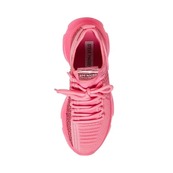 Steve Madden MAXIMA HOT PINK SNEAKERS