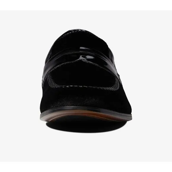 Steve Madden Men's Crescent Velvet Penny Loafer, Size 11