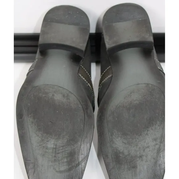 Steve Madden Size 10 Slip-on Grey Loafers