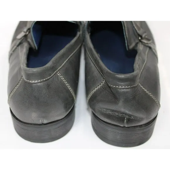 Steve Madden Size 10 Slip-on Grey Loafers