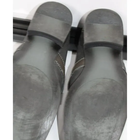 Steve Madden Size 10 Slip-on Grey Loafers