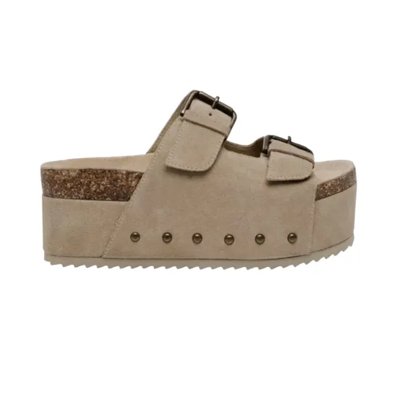 Steve Madden Women's Kali Taupe Sandals NWOT