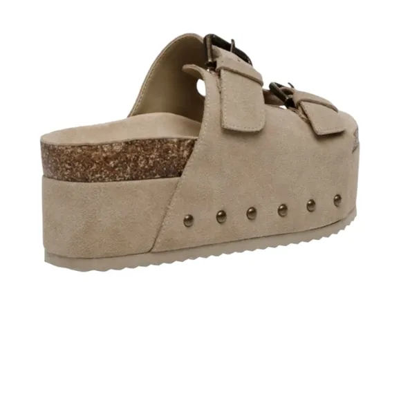 Steve Madden Women's Kali Taupe Sandals NWOT