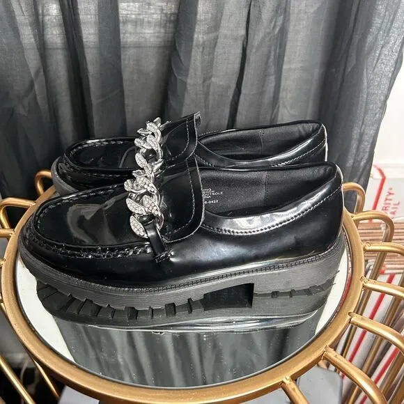 Steve Madden JTrixie Crystal embellished Loafers