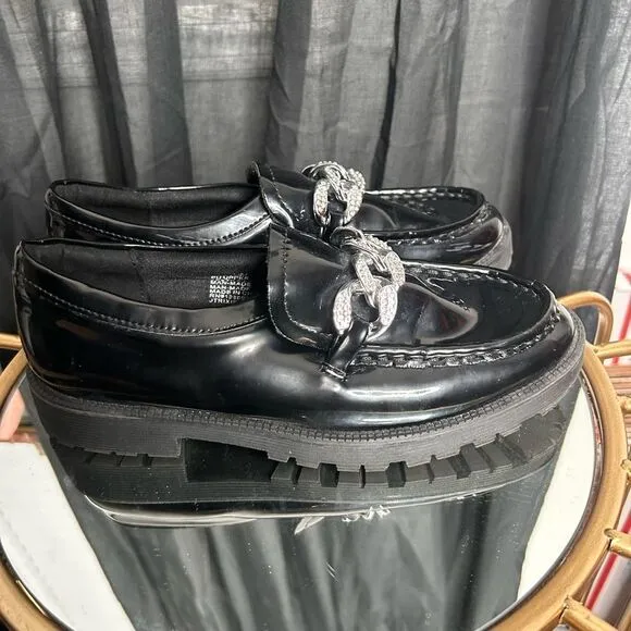 Steve Madden JTrixie Crystal embellished Loafers