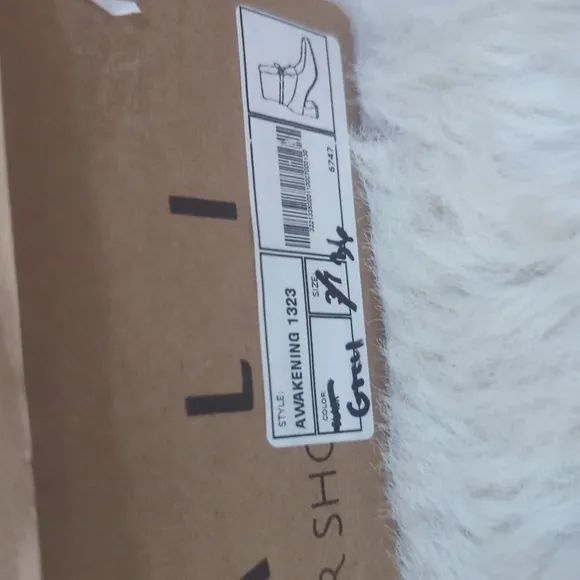 STIVALI  New York Awakening Leather Ankle Boots - Grey ~ NIB