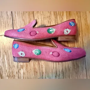 Stubbs &amp; Wootton empress Rosefinch skippers loafers 8.5