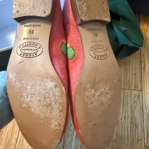 Stubbs &amp; Wootton empress Rosefinch skippers loafers 8.5