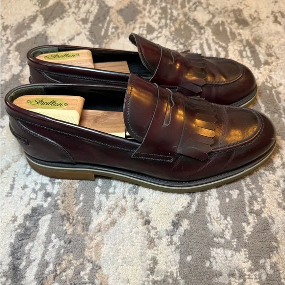 Suitsupply Formal Shoes Men's EU 42 US 9 Tassel Leather Slip On Made In Italy