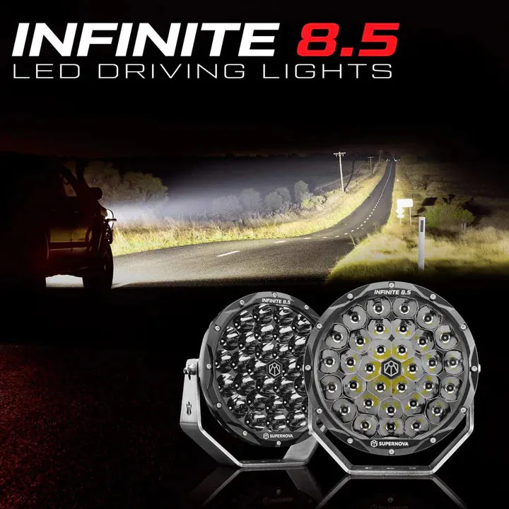 Supernova Infinite 8.5 LED Driving Lights -  PAIR
