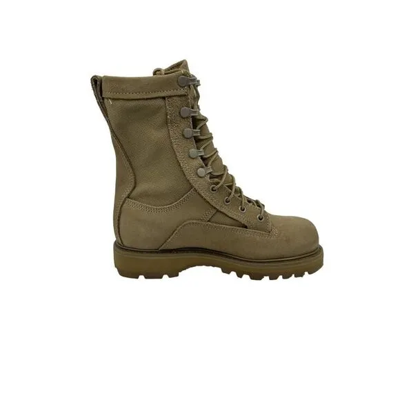 Tan Bates Uniform Footwear Boots 4.5 WIDE UNISEX SEE MEASUREMENTS GORE-TEX NEW