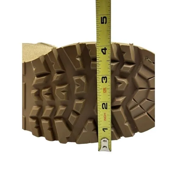 Tan Bates Uniform Footwear Boots 4.5 WIDE UNISEX SEE MEASUREMENTS GORE-TEX NEW
