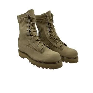 Tan Bates Uniform Footwear Boots 4.5 WIDE UNISEX SEE MEASUREMENTS GORE-TEX NEW