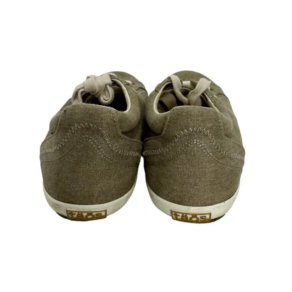 Taos Women 10 Star Sneaker Cushion Casual Comfort Tan Flat Athletic Walking Shoe