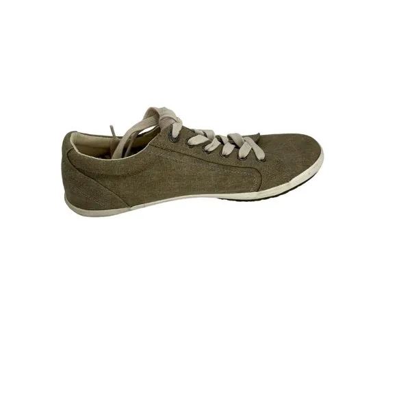 Taos Women 10 Star Sneaker Cushion Casual Comfort Tan Flat Athletic Walking Shoe