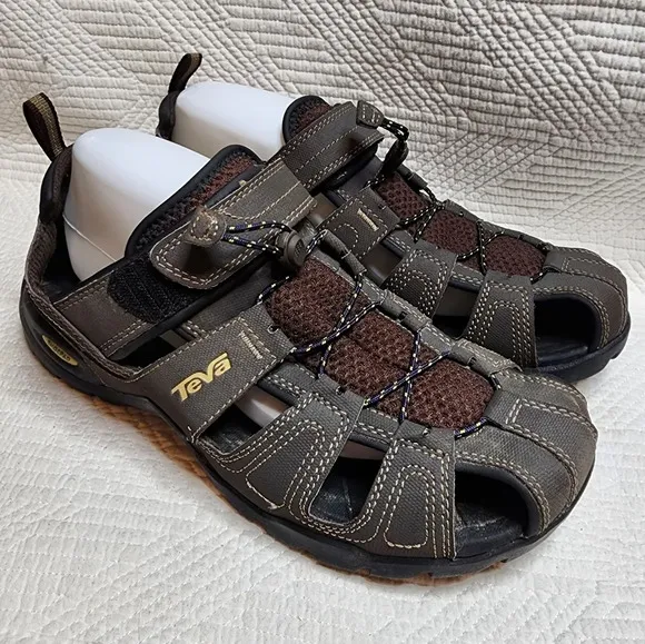 Teva Men's Forebay Sandal In Turkish Coffee.  Men's size 10.