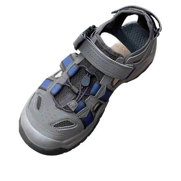 Teva Men's Omnium 2 Closed Toe Water Resistant Sport Sandals Gray Size 9 NIB