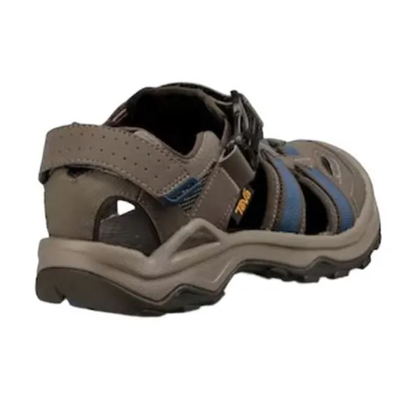 Teva Men's Omnium 2 Closed Toe Water Resistant Sport Sandals Gray Size 9 NIB