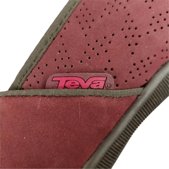 Teva | Niyama Maroon Slip On Flats Comfort Outdoor Casual Shoes Women's 11