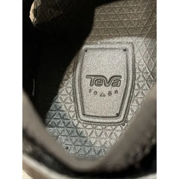 Teva Omnium 2 Hybrid Hiking Sandals Mens US 9 Water Shoe Bungee Outdoors Gray