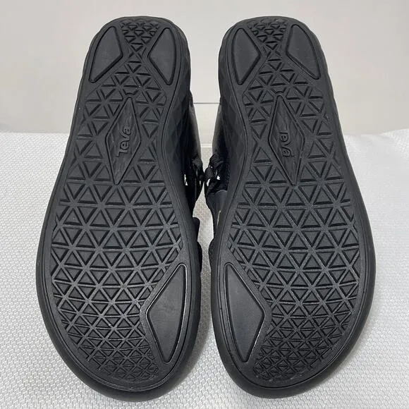 TEVA Sandals Men's 11 Black Terra Float 2 Hybrid Hiking Water Comfort Shoes NWB