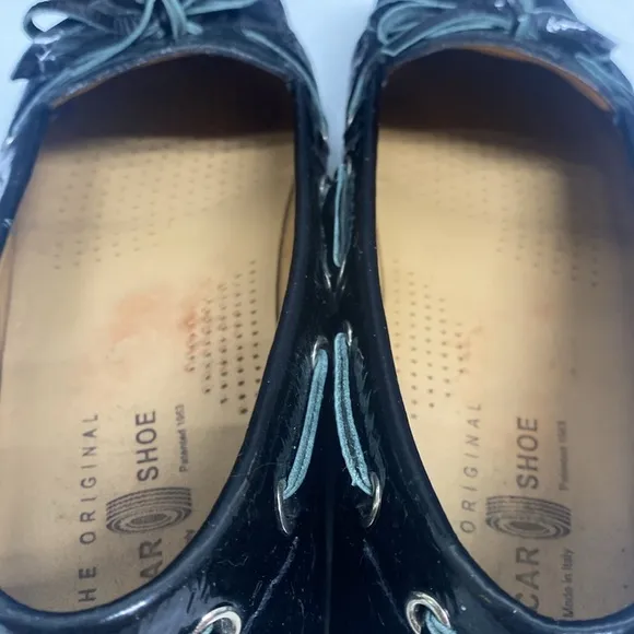 The Original Car Shoe Black Loafers KDD 274