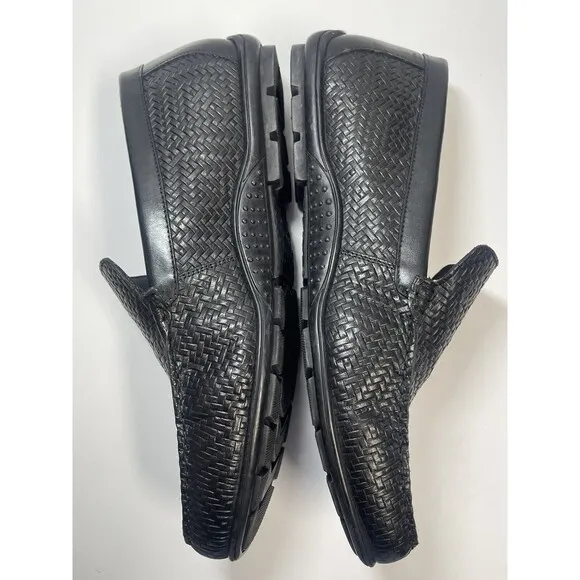 Thomas &amp; Vine Carter Leather Driving Loafer In Black Sz 10.5 New W/O Tag
