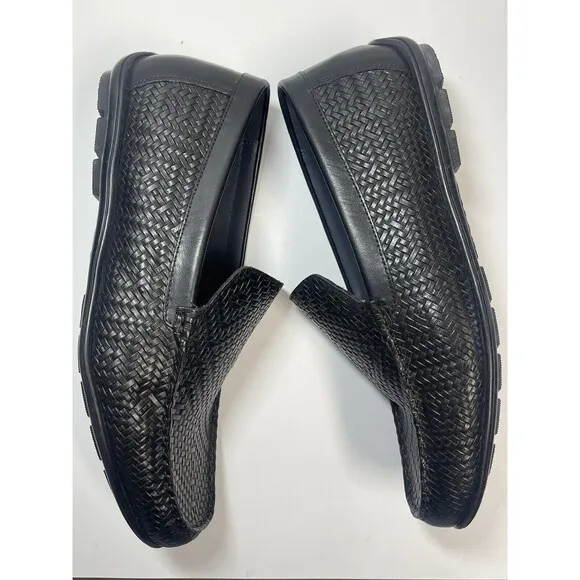 Thomas &amp; Vine Carter Leather Driving Loafer In Black Sz 10.5 New W/O Tag