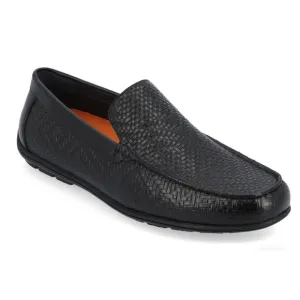 Thomas &amp; Vine Carter Leather Driving Loafer In Black Sz 10.5 New W/O Tag
