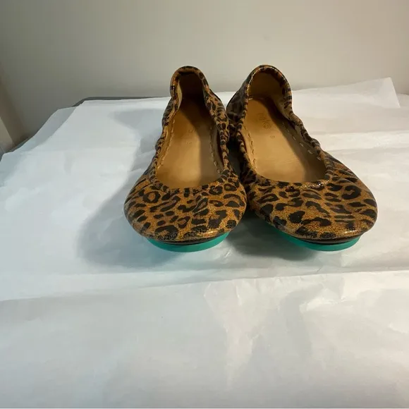 Tieks Brown Flats Stylish Loafers. Bundled with J crews purse.