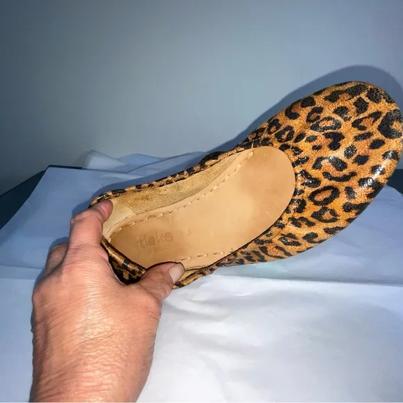 Tieks Brown Flats Stylish Loafers. Bundled with J crews purse.