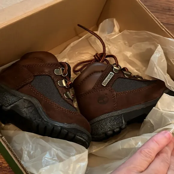 Timberland Field Boots Waterproof Timberland Premium Leather Dry Fit SZ 5