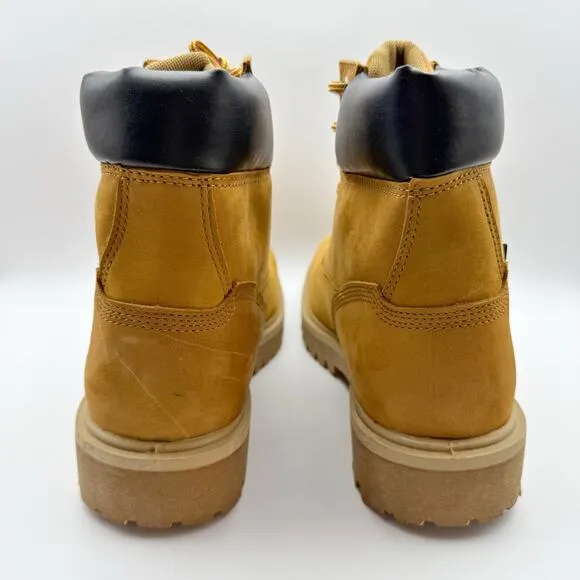 Timberland Mens Direct Attach 6&quot; Steel Toe Work Boot US 12M Tan Insulated WP NIB