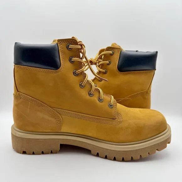 Timberland Mens Direct Attach 6&quot; Steel Toe Work Boot US 12M Tan Insulated WP NIB