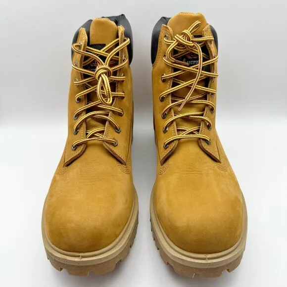 Timberland Mens Direct Attach 6&quot; Steel Toe Work Boot US 12M Tan Insulated WP NIB