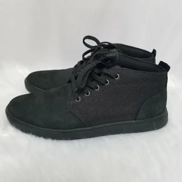 TIMBERLAND Men's Groveton PT Chukka Boots Black 7