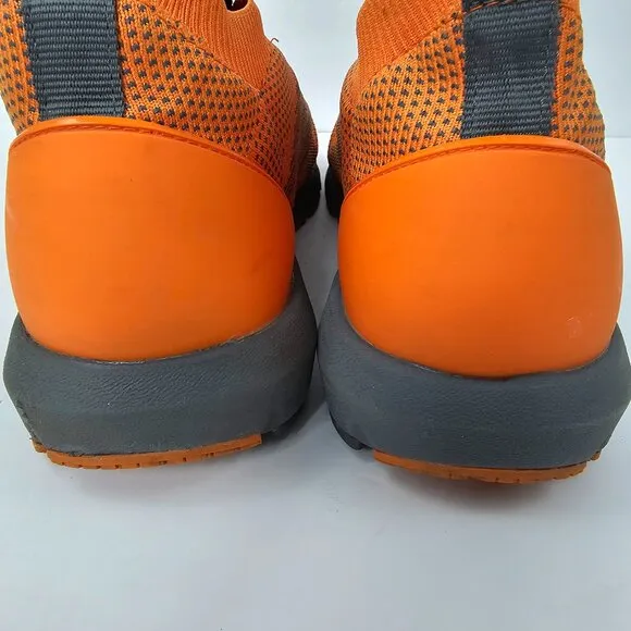 Timberland Men's Orange PRO Radius Knit Composite Toe Work Sneakers Size 14M