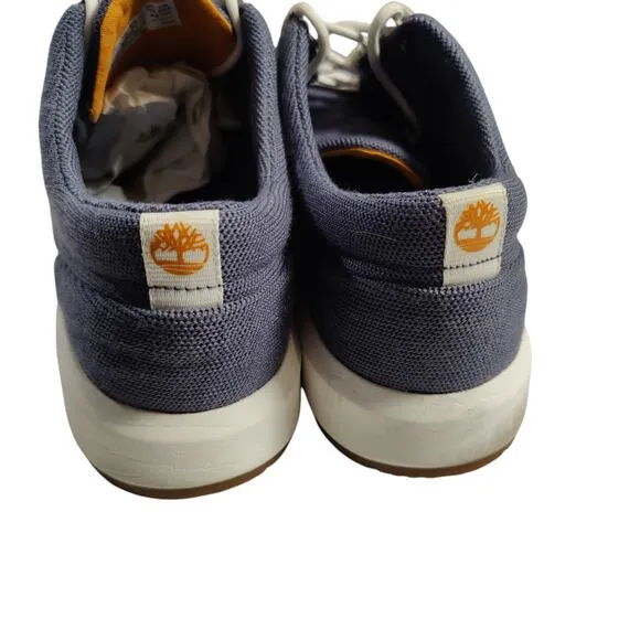 Timberland Men's Sz 11.5 Truecloud Knit Navy Blue Sneakers Lace Up