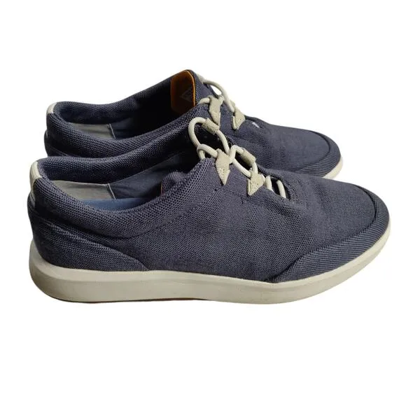 Timberland Men's Sz 11.5 Truecloud Knit Navy Blue Sneakers Lace Up