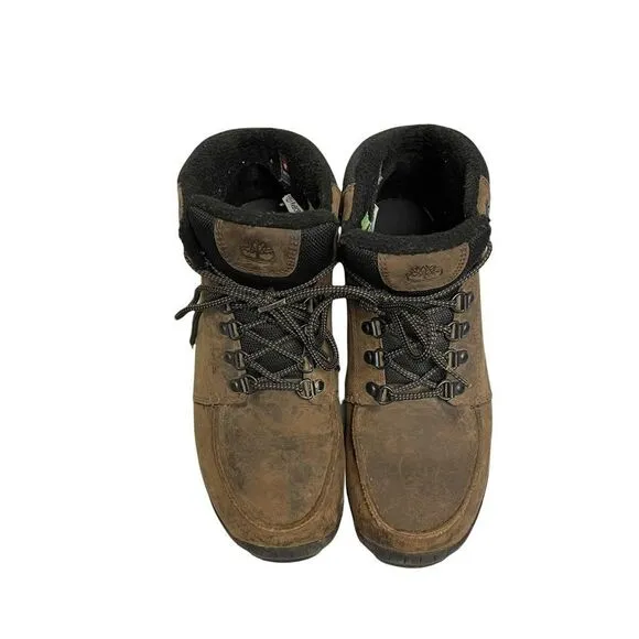TIMBERLAND Men’s Snowblades Waterproof Lined Winter Chukka Boots Rebotl Brown 8