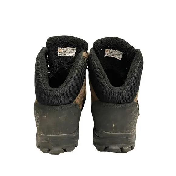 TIMBERLAND Men’s Snowblades Waterproof Lined Winter Chukka Boots Rebotl Brown 8