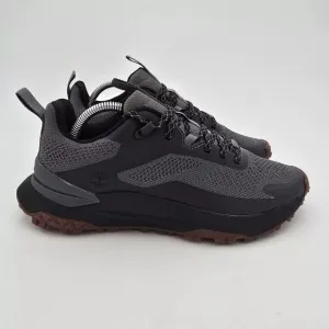 Timberland Motion Access Low Hiking Sneakers Men's Size 8 Grey Knit Lace Up