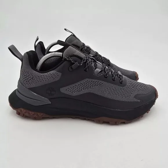 Timberland Motion Access Low Hiking Sneakers Men's Size 9 Grey Knit Lace Up