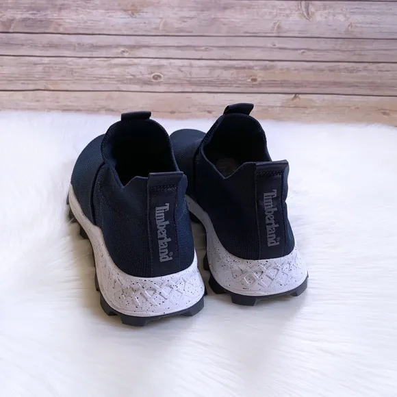 Timberland Navy Knit Brooklyn Oxford Sneakers