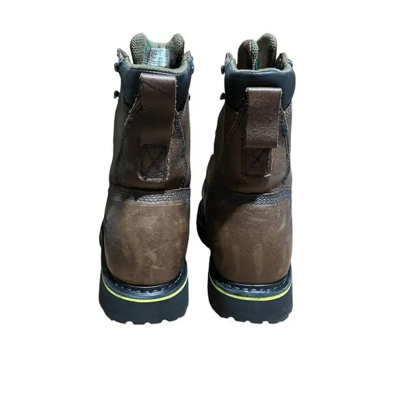 Timberland Pro Boots Mens 7 Brown Bannack Alloy Safety Toe EH Heat Resistant