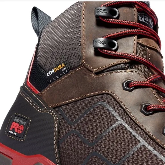 Timberland PRO Men’s Payload 6 Inch Steel Toe Brown Work Boots