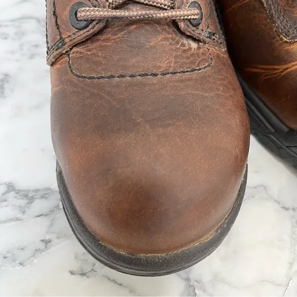 Timberland PRO Men's Titan 6 Inch Alloy Safety Toe Leather Work Boots Size 8