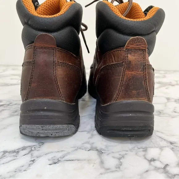 Timberland PRO Men's Titan 6 Inch Alloy Safety Toe Leather Work Boots Size 8