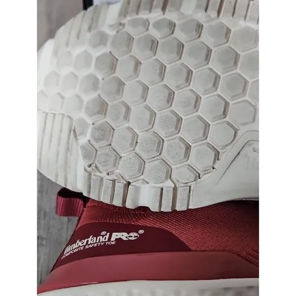 Timberland PRO® Setra Knit Composite Toe Women’s Sneakers 8.5m Cranberry / Cream